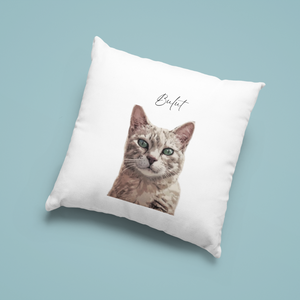 Özelleştirilebilir Evcil Hayvanınız Yastık (40cm*40cm)