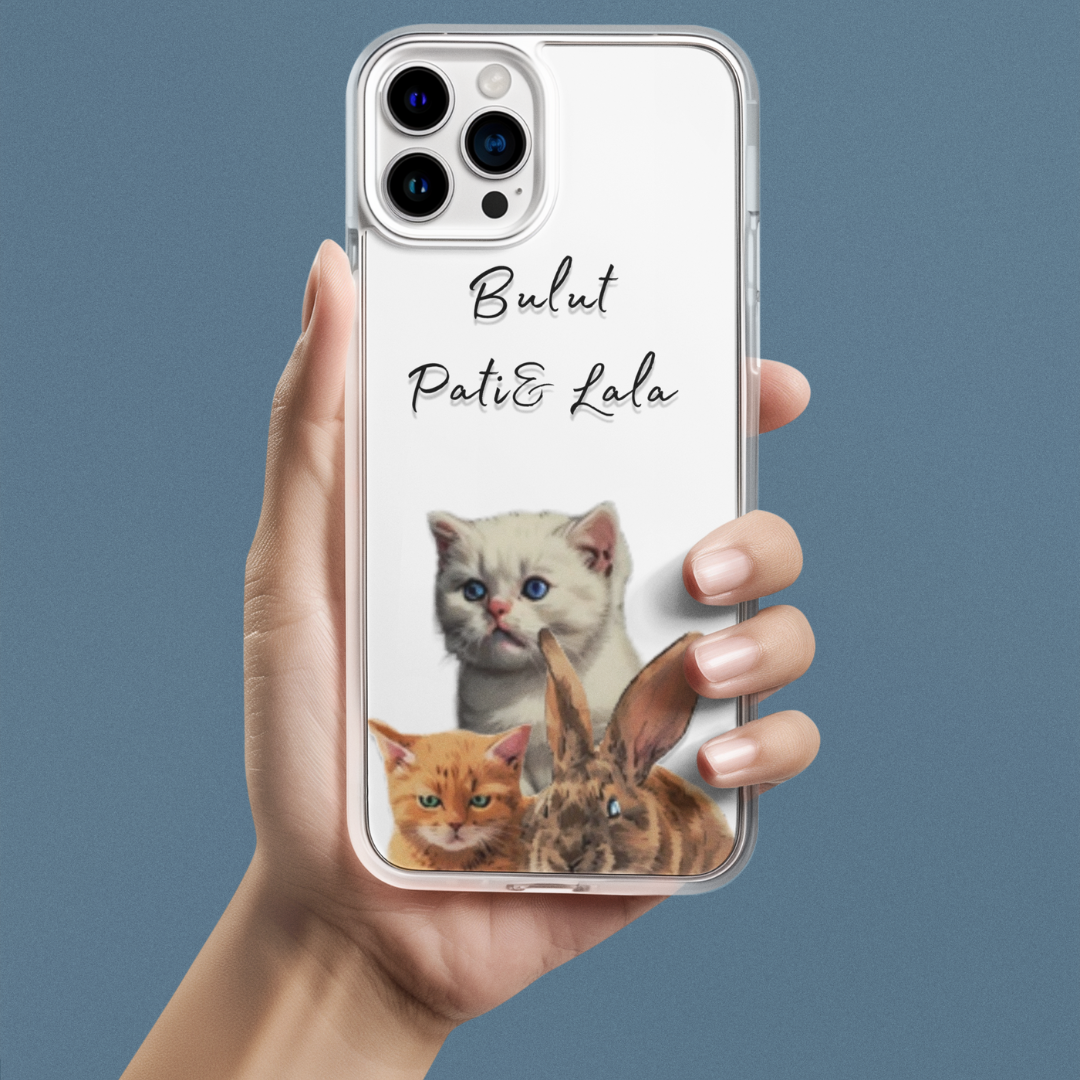 Özelleştirilebilir Evcil Hayvanınız Telefon Kılıfı (Tüm modellerle uyumlu)
