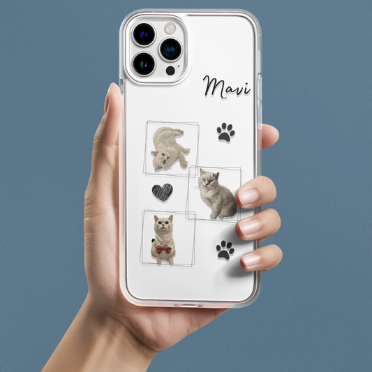 Özelleştirilebilir Evcil Hayvanınız Telefon Kılıfı (Tüm modellerle uyumlu)