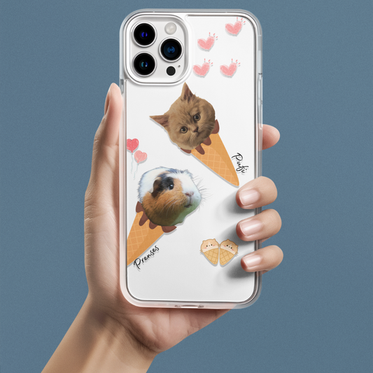 Özelleştirilebilir Evcil Hayvanınız Telefon Kılıfı (Tüm modellerle uyumlu)