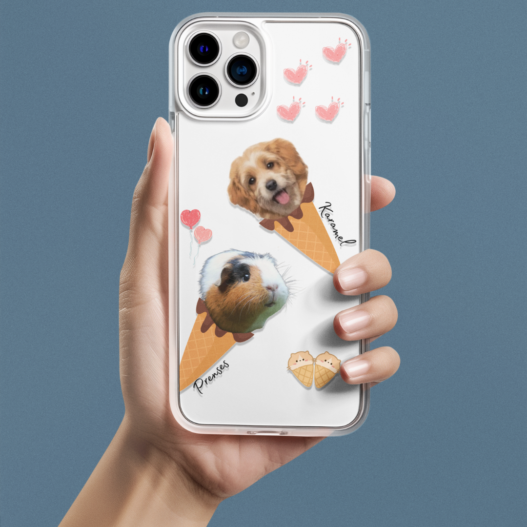 Özelleştirilebilir Evcil Hayvanınız Telefon Kılıfı (Tüm modellerle uyumlu)