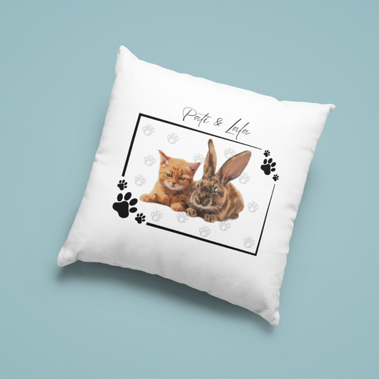 Özelleştirilebilir Evcil Hayvanınız Yastık (40cm*40cm)