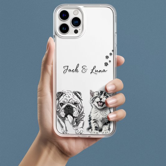 Özelleştirilebilir Evcil Hayvanınız Telefon Kılıfı (Tüm modellerle uyumlu)