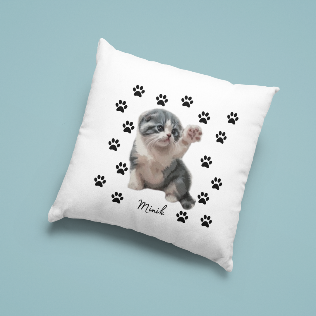 Özelleştirilebilir Evcil Hayvanınız Yastık (40cm*40cm)