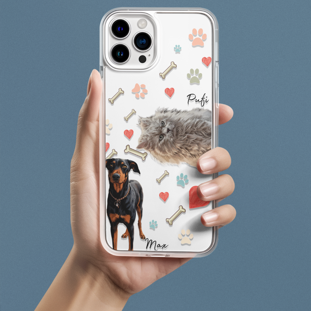 Özelleştirilebilir Evcil Hayvanınız Telefon Kılıfı (Tüm modellerle uyumlu)