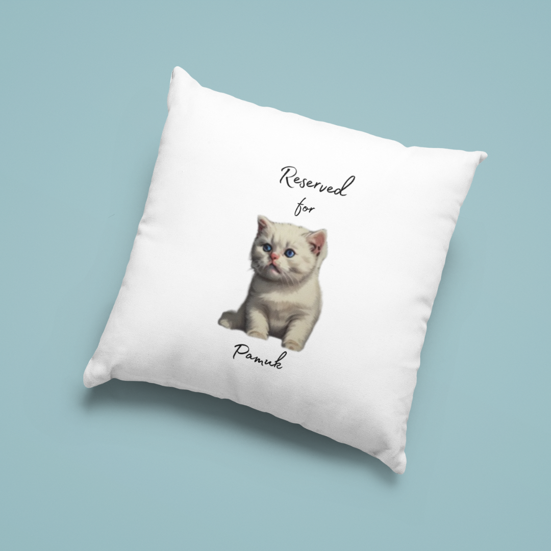 Özelleştirilebilir Evcil Hayvanınız Yastık (40cm*40cm)